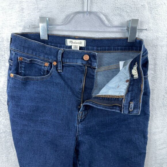Madewell Skinny Jeans The Perfect Vintage High Rise Women's Blue Size 29 - Picture 4 of 13
